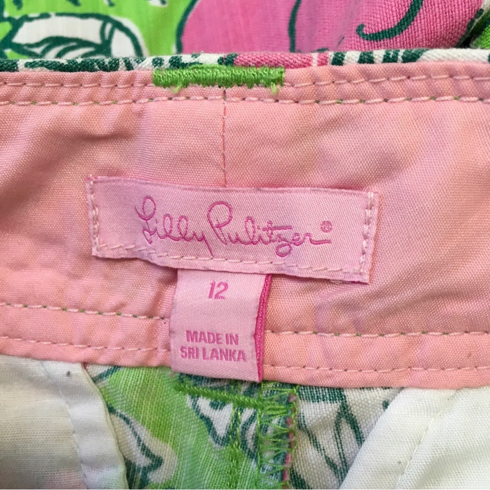 Lilly Pulitzer Shorts Size 12 Bloomin Cocoon - Picture 3 of 5